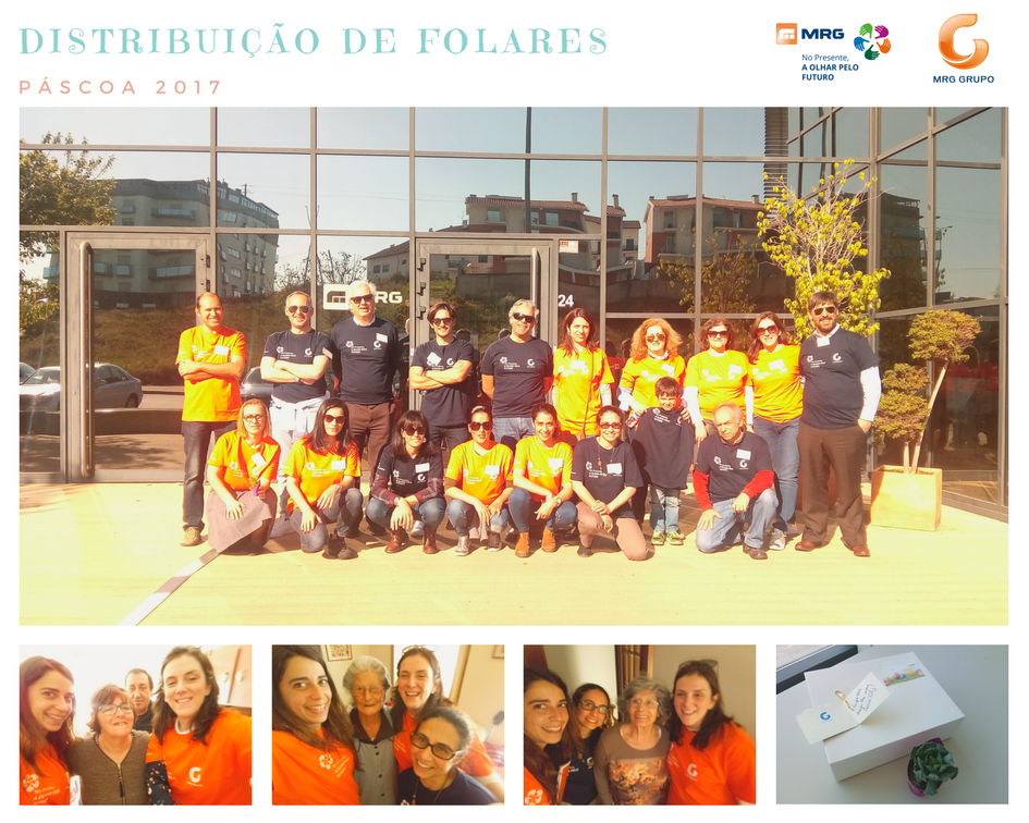 Distribuicao folares pascoa 2017