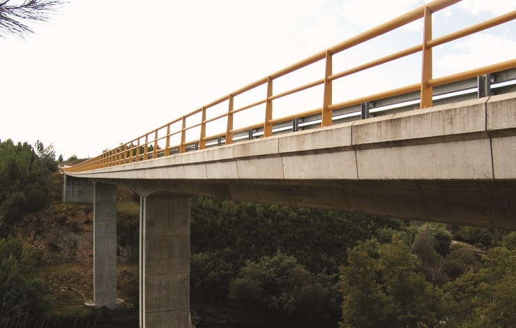 Ponte sobre o Rio Alva - Estrada Nacional 344