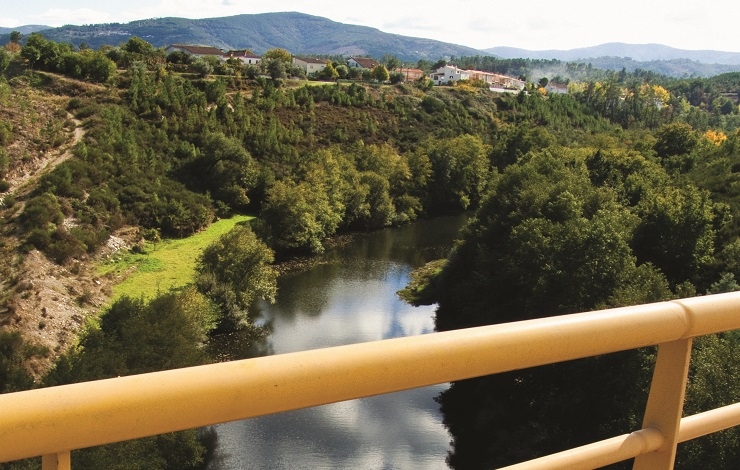 Ponte sobre o Rio Alva - Estrada Nacional 344