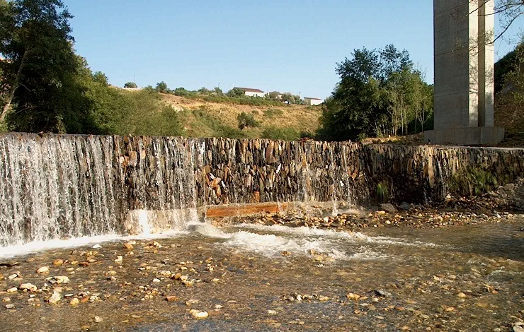 Ponte sobre o Rio Alva - Estrada Nacional 344